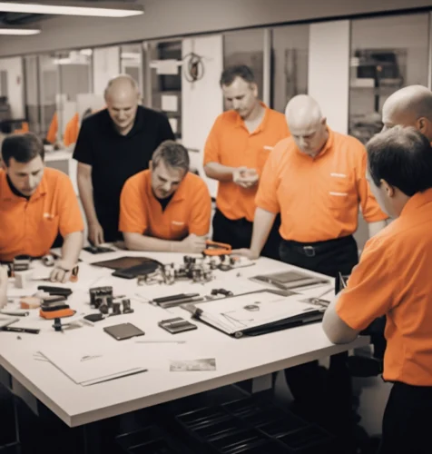 Equipe da PAEL em atendimento técnico em Goiânia