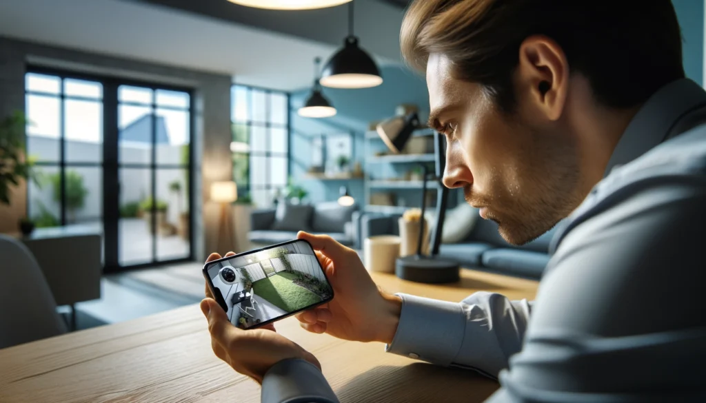 Como ver filmagem de câmera de segurança no celular