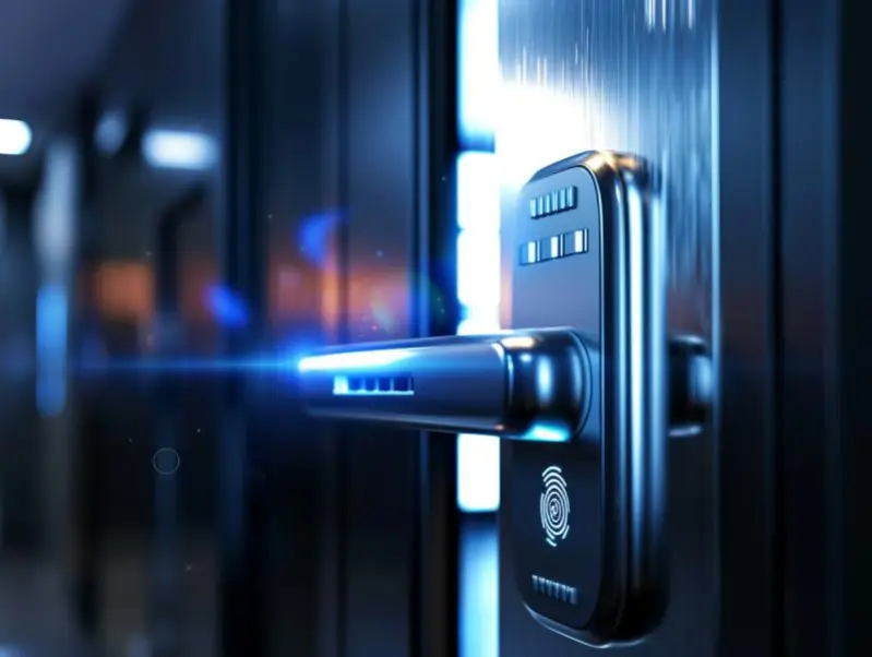 Fechadura Eletrônica com Biometria instalada pela PAEL em Goiânia